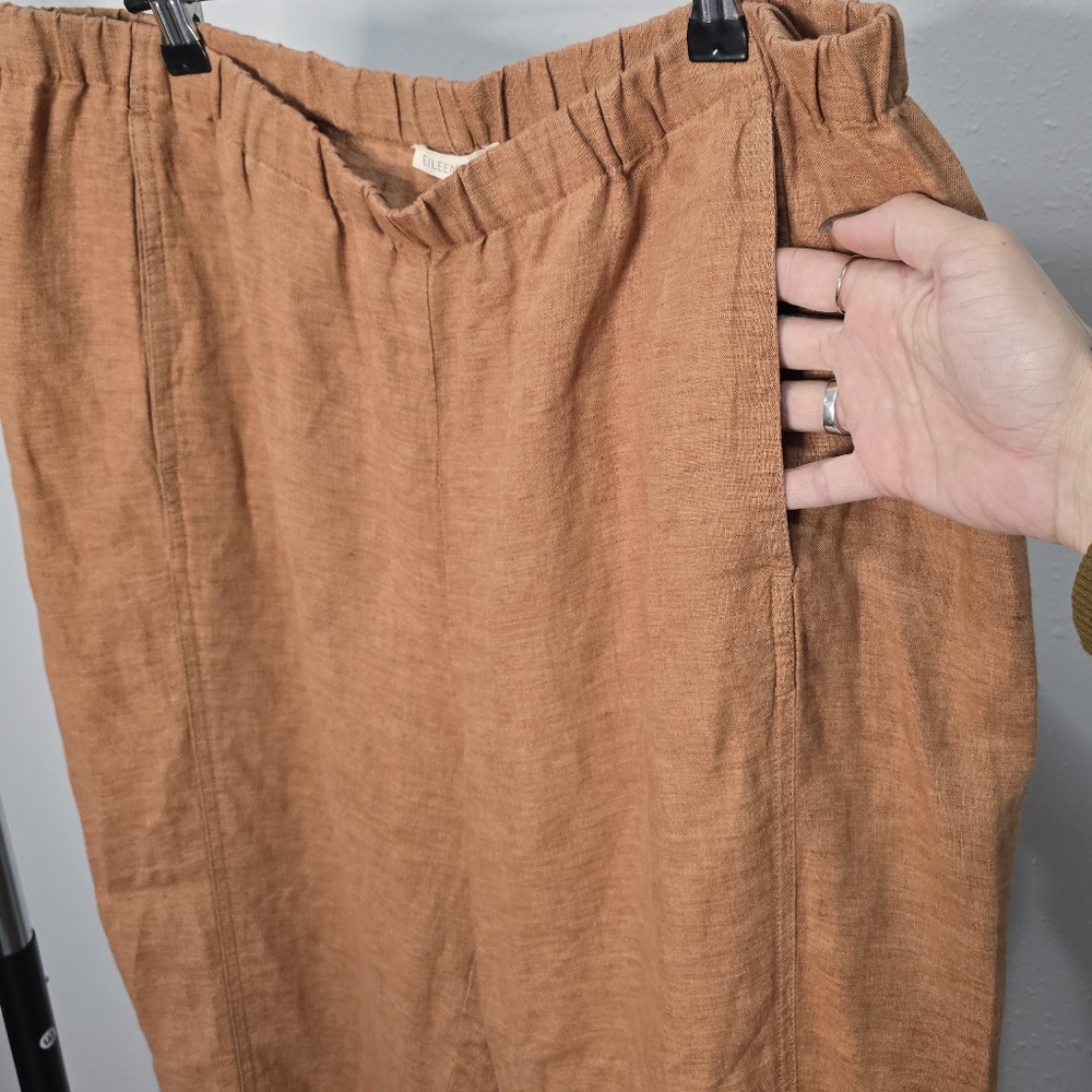 Eileen Fisher Orange Pants - Picture 3 of 8